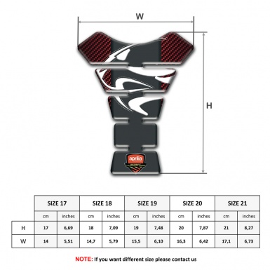 Aprilia Tank Fuse Red Carbon Background 