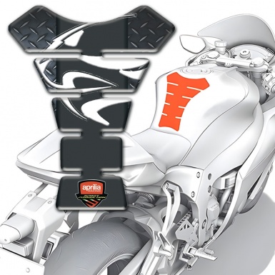 Aprilia Tank Protector Rough Effect Background 