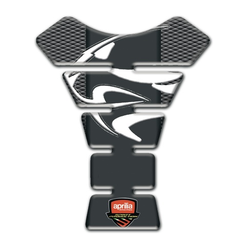 Aprilia Tank Guard Pads Gray Flackes Background 