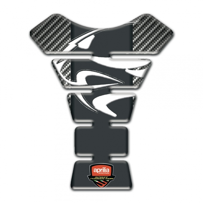 Aprilia Tank Pad Protector Classic Carbon Background 