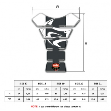 Aprilia Tank Fuse Stylish White Background Model 