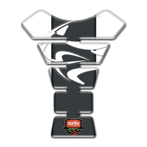 Aprilia Tank Fuse Stylish White Background Model 