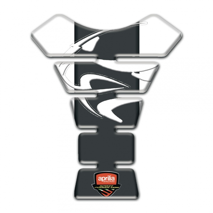 Aprilia Tank Fuse Stylish White Background Model 