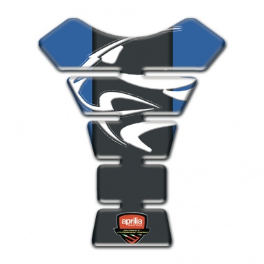 Aprilia Tank Pad Motorbike Blue Background 