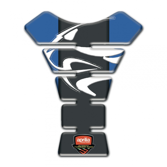 Aprilia Tank Pad Motorbike Blue Background 