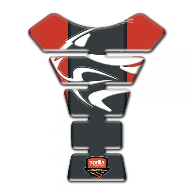 Aprilia Tank Protector Red Background model 