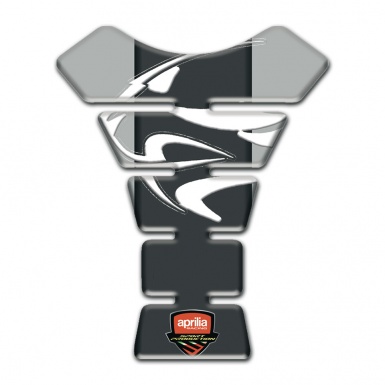 Aprilia Tank Fuse Gray Background Model 