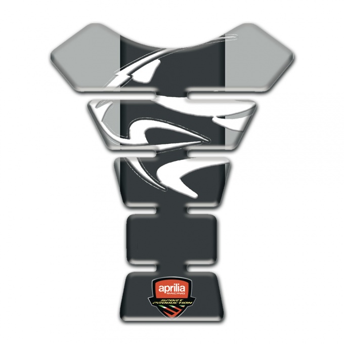 Aprilia Tank Fuse Gray Background Model 