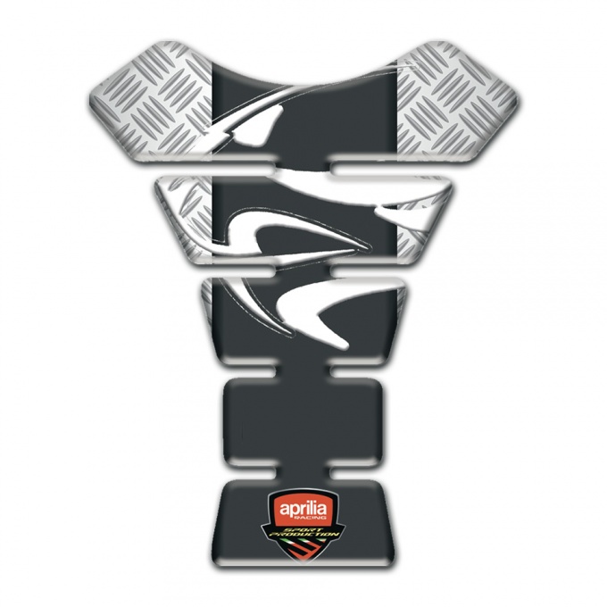 Aprilia Tank Guard Pads Crossed Patterns Background 