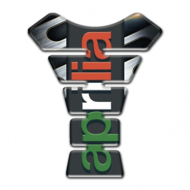Aprilia Tank Protector Iron Base Detail Colorful Logo 