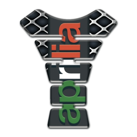 Aprilia Tank Guard Pads Large Mesh effcet Version 