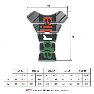 Aprilia Tank Fuse Gray Diagonal patterns Version 