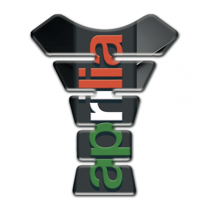 Aprilia Tank Pad Protector Domed Sticker Colorful Logo 