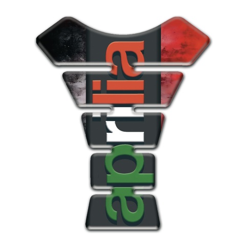 Aprilia Tank Pad Protector Mixed Colors Base Colorful Logo 
