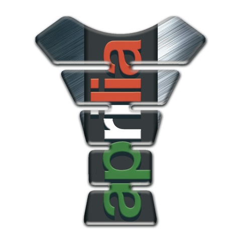 Aprilia Tank Protector Polished Surface Base Colorful logo 