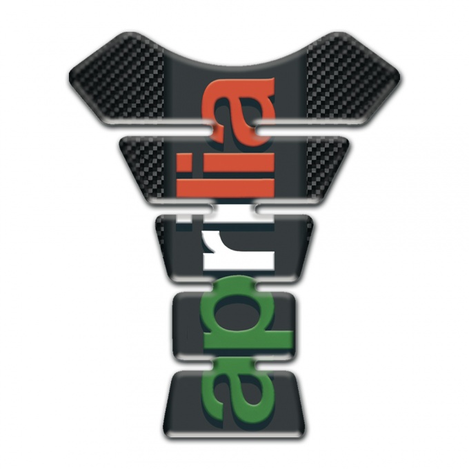 Aprilia Tank Guard Pads Black Carbon Edition 