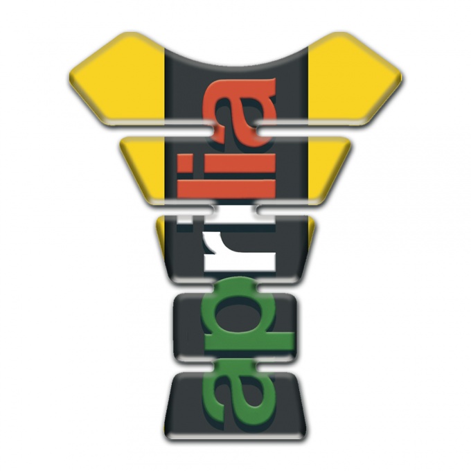 Aprilia Tank Pad Motorbike Yellow Edition 