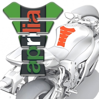 Aprilia Tank Protector Green Stylish Edition 