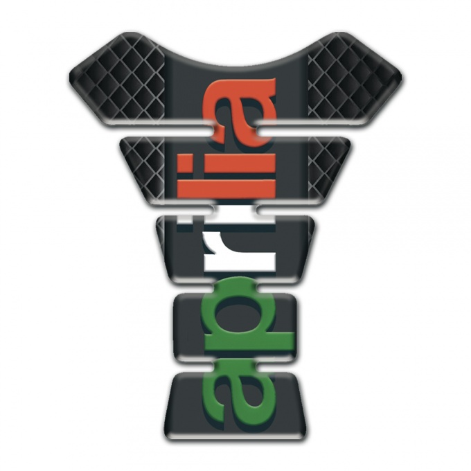 Aprilia Tank Guard Pads Dark Mesh Edition 