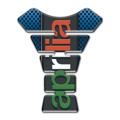 Aprilia Tank Fuse Perforated Blue Surface Edition 