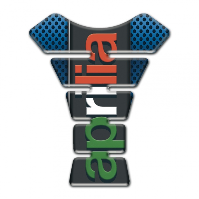 Aprilia Tank Fuse Perforated Blue Surface Edition 