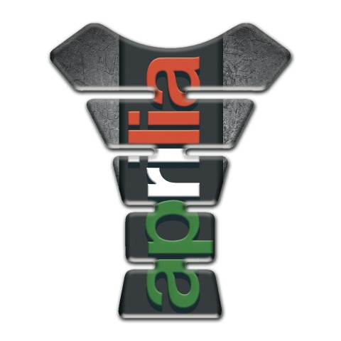 Aprilia Tank Guard Pads Scratched Plate Edition 