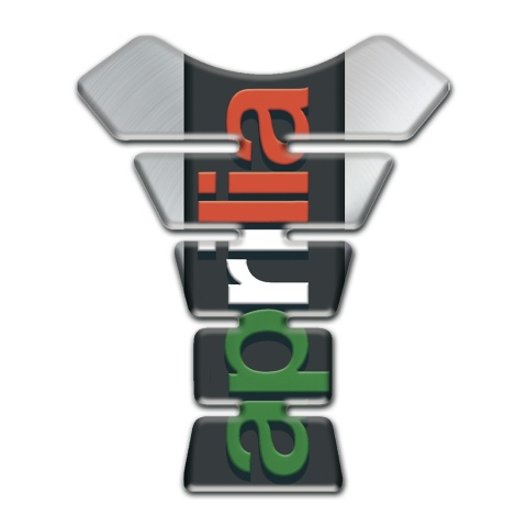 Aprilia Tank Pad Motorbike Silver edition 