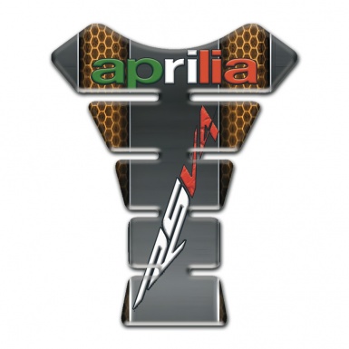 Aprilia Tank Fuse Copper Honeycomb Motive Base RSV4 Model 