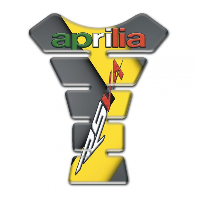 Aprilia Tank Fuse Gray Yelllow Base RSV4 Style 