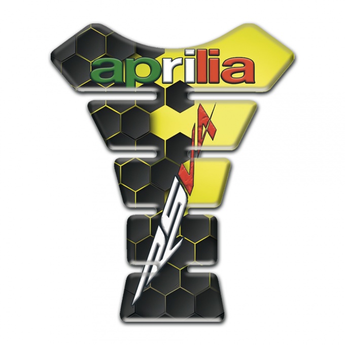 Aprilia Tank Protector RSV4 Modek with Honeycomb Motive Design 