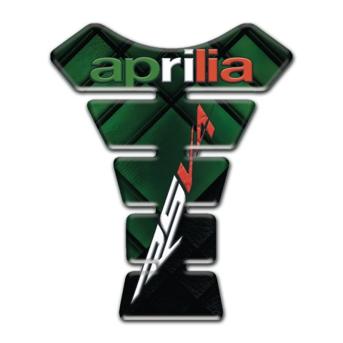 Aprilia Tank Fuse Dark Green Details RSV4 Style 