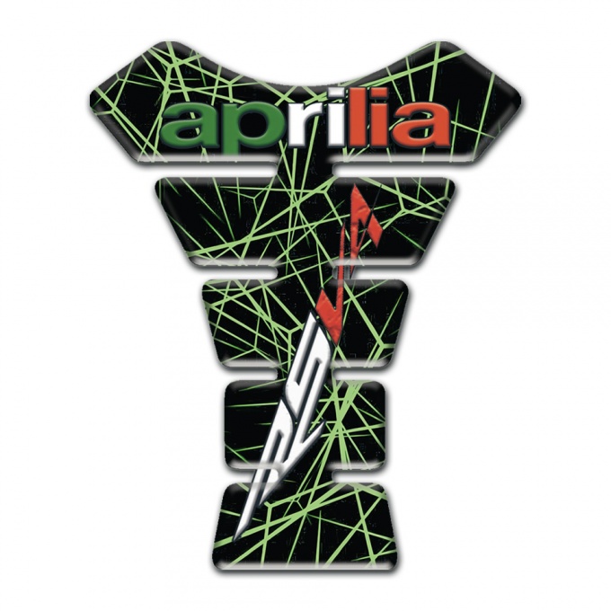 Aprilia Tank Fuse Green Spider web Base RSV4 Model 