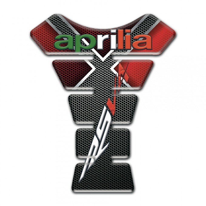 Aprilia Tank Protector X Shape Design RSV4 Logo 