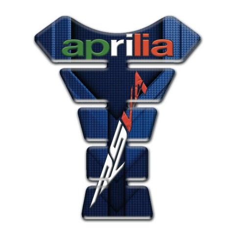 Aprilia Tank Pad Protector Blue Parts Design RSV4 Model 