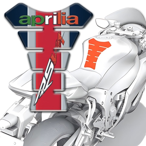 Aprilia RSV4 Edition Tank Protector with Stylish Design 