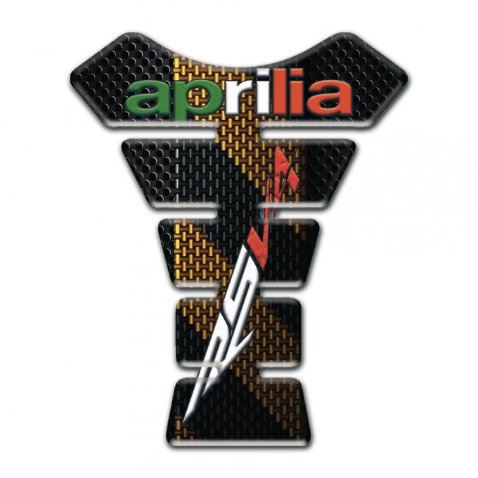Aprilia Tank Protector RSV4 Model Black Brown Decoration 