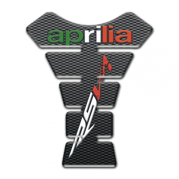 Aprilia Tank Protector Motorcycle Gray Decoration Model RSV4 Logo Type 