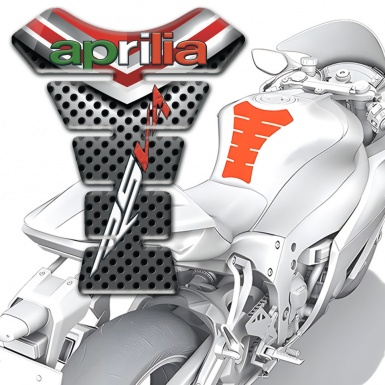 Aprilia Tank Pad Protector High End Model with RSV4 Logo 