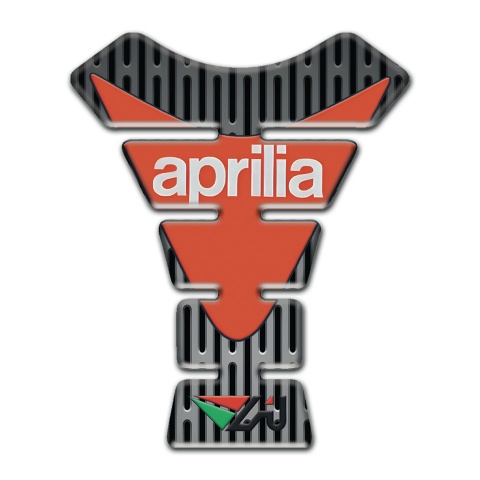 Aprilia Tank Pad Motorbike Gray Ornament Base Modern Logo 