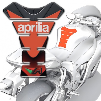 Aprilia Tank Fuse Unique Model with Modern Logo 