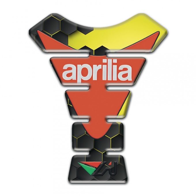 Aprilia Tank Pad Motorbike Stylish Model with Modern Logo 
