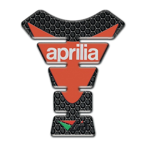 Aprilia Tank Fuse Perforated Steel Model Modern Logo 