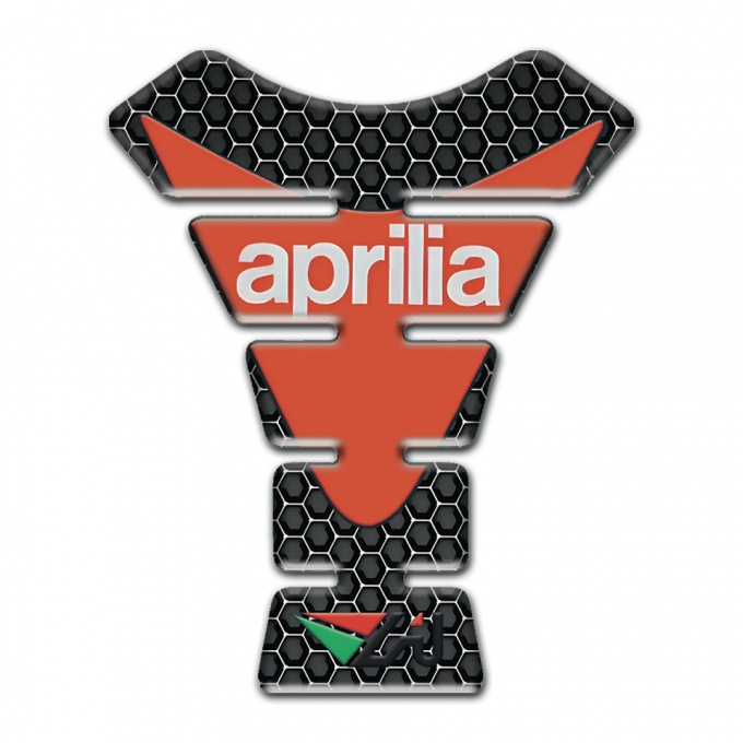 Aprilia Tank Fuse Perforated Steel Model Modern Logo 