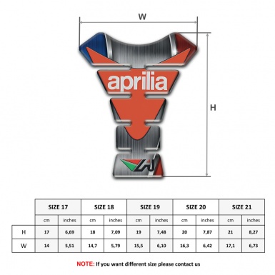 Aprilia Tank Protector Racing Edition Type 