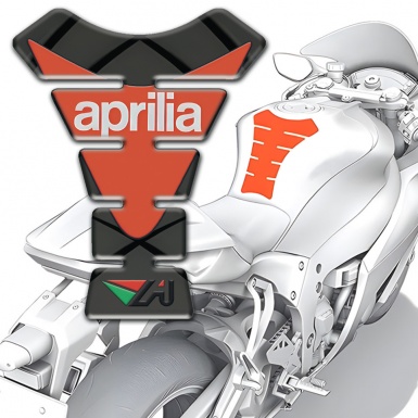 Aprilia Tank Protector Center Silicone Sticker