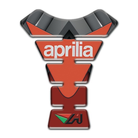 Aprilia Tank Fuse Red with Gray Details Version 