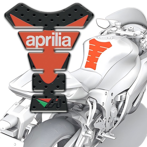Aprilia Tank Fuse Perforated Rubber Version 