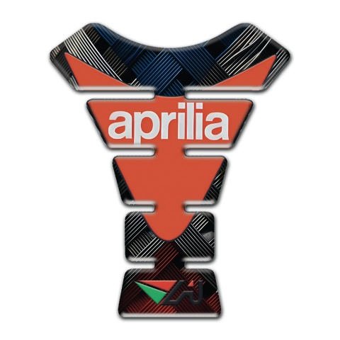 Aprilia Tank Pad Motorbike Crossed Belts Version 