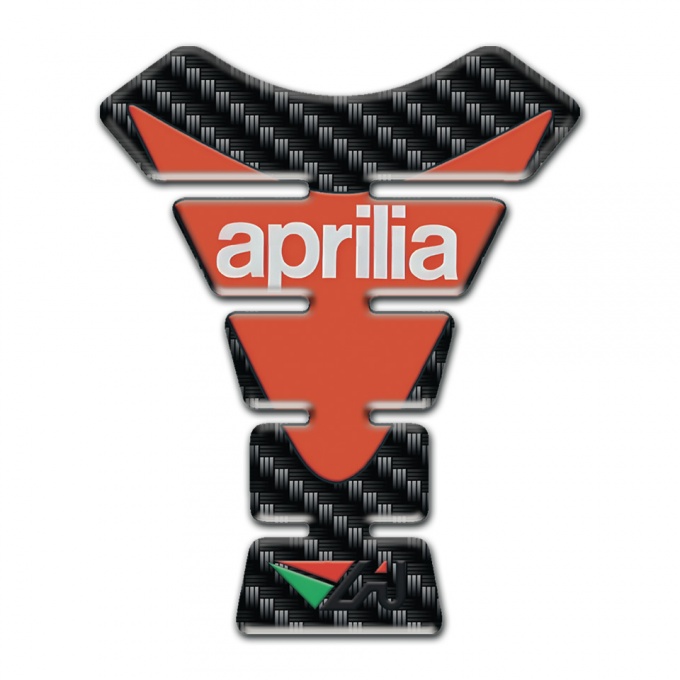 Aprilia Tank Pad Motorbike Dark Carbon Version 
