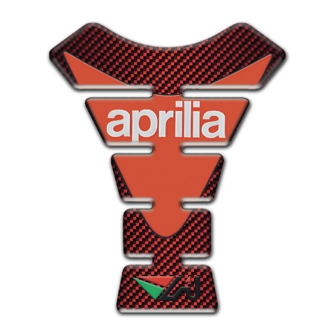 Aprilia Tank Pad Protector Red Carbon Version 
